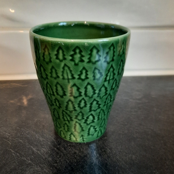 2008 Starbucks Tree Mug, Green - Picture 2 of 6